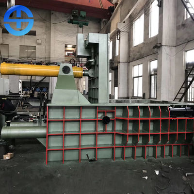Full Automatic Scrap Metal Press Machine Scrap Steel Baler Simple Operate