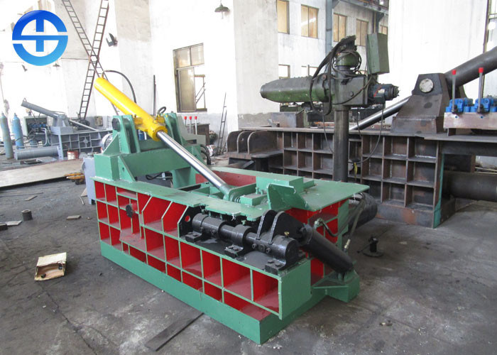 Full Automatic Scrap Metal Recycling Machine / Scrap Metal Press Machine