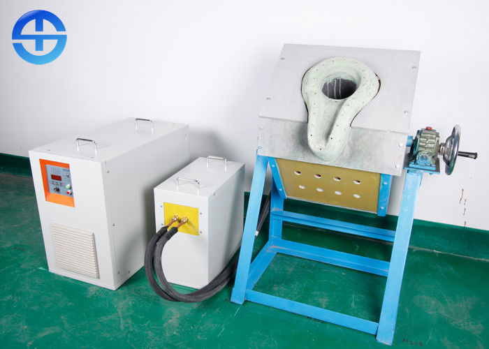 35 Kw Electric Metal Melting Furnace Aluminum Melting Furnace Machine Simple Installation