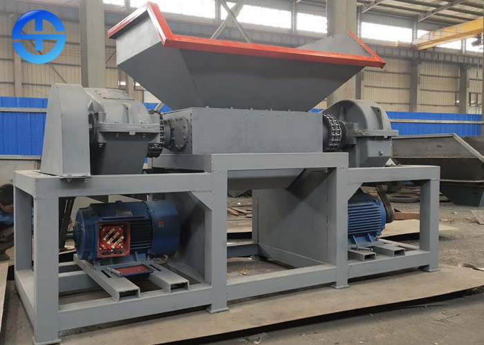 22KW PLC Control Industrial Waste Shredder Light Duty 3100 * 1400 * 2200 Mm