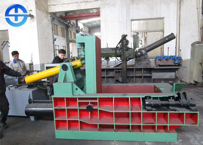 18.5 Kw Iron Scrap Pressing Machine Scrap Metal Chip Compressor Machine