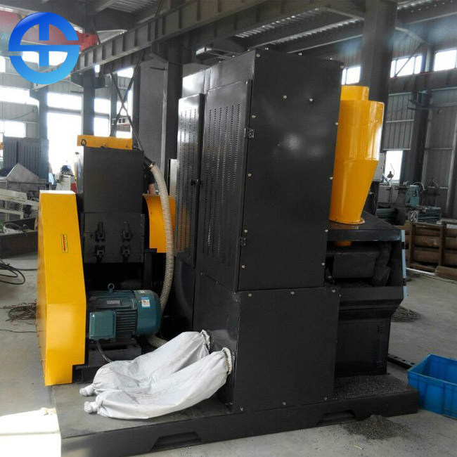 380 V Scrap Metal Processing Equipment Scrap Copper Wire Granulator 99.