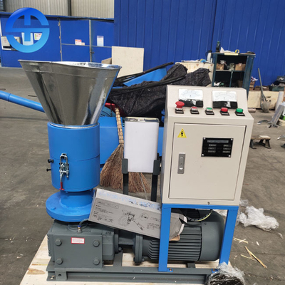 200-300kg/H Wood Pellet Machine 7.5kw Motor