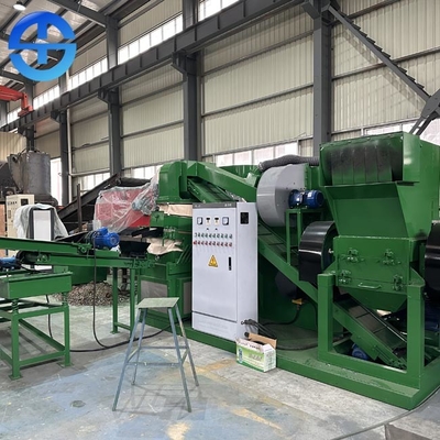 99.9% Purity Copper Cable Wire Recycling Machine For 0.1 - 20mm Wires 400kg / H