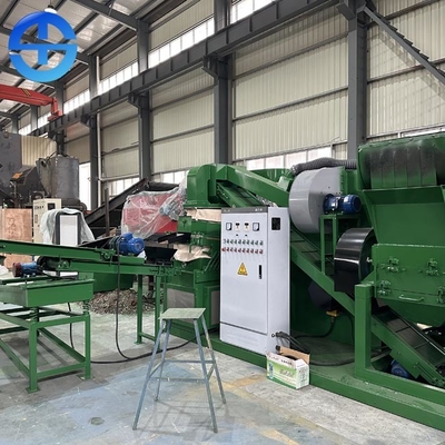 99.9% Purity Copper Cable Wire Recycling Machine 52.36kw Power 20mm