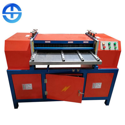 Environmetal Radiator Recycling Machine 3 Kw +4 Kw For Separating Air Condition Radiator