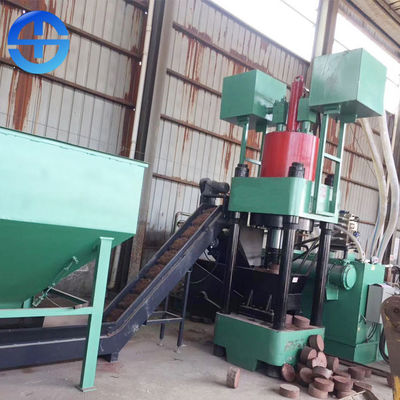 3-5 pieces/Min 30kw Hydraulic Briquette Machine for cold pressing powdery