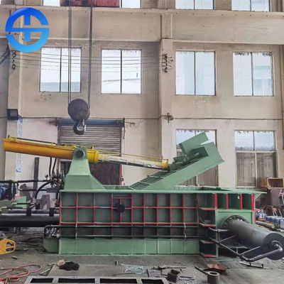 250 Ton Pressure 500*500mm Bale Size Scrap Metal Baler Scrap Recycling Machine