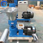 Flat Type High Pellet Density 200kg/hr Biomass Pellet Machine