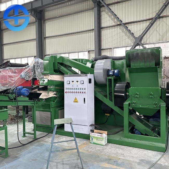 Compact Scrap Copper Wires Recycling Machine 20mm 300kg/H 400kg/H 99.9% Purity