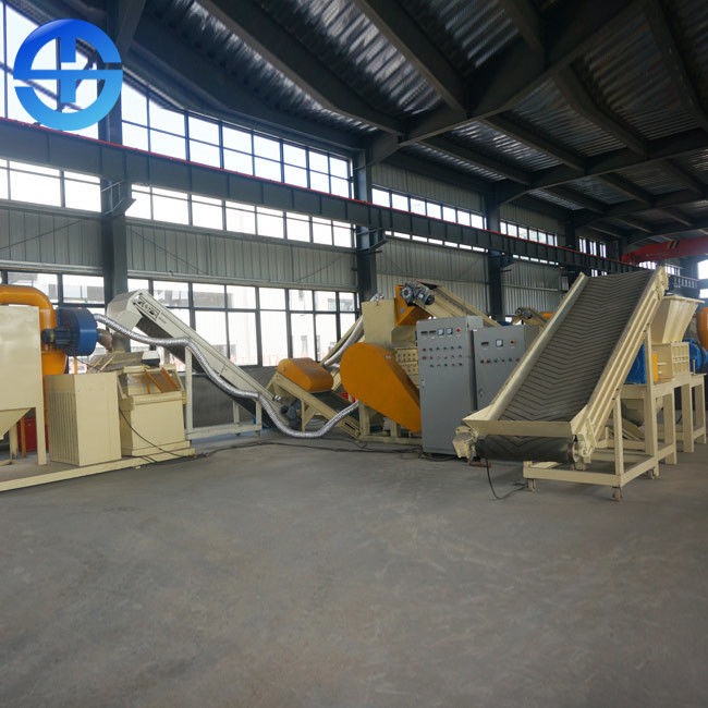 Industry Aluminum Recycling Equipment Copper Wire Stripping Separator Machine 800-1000 Kg/H