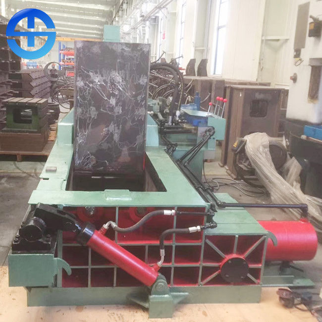 135T Pressure Scrap Metal Baler Materials Box 1400*800*700mm