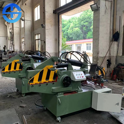 7.5kw Hydraulic Alligator Metal Shear 63 Ton Shear Force 280mm Opening