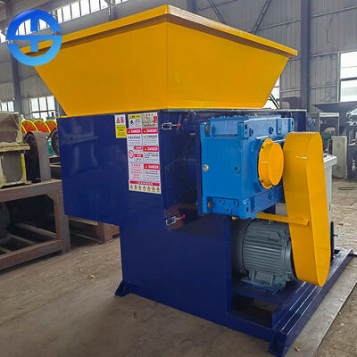 Model 600 Single Shaft Shredder Machine 600*600mm Working Chamber
