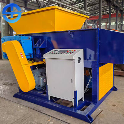 Model 600 Single Shaft Shredder Machine 600*600mm Working Chamber