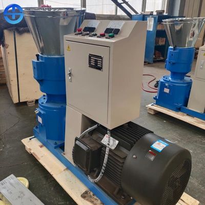 Pellet Size 5mm 6mm Flat Die Animal Pellet Machine