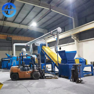 1 Ton/H 98% Separating Rate Radiator Recycling Machine