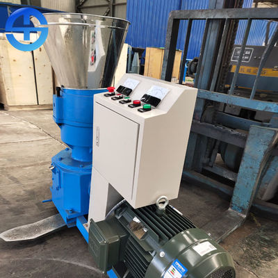 230mm Flat Die 300-400 Kg/H Feed Pellet Mill Machine