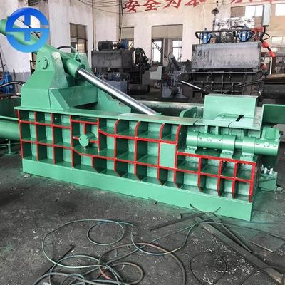 125 Ton Pressure 300*300mm Bale Size Hydraulic Scrap Metal Baler