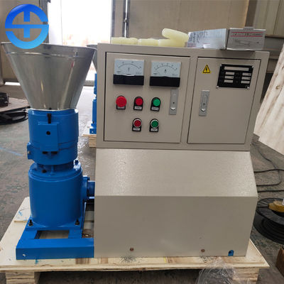 Roller Turned Flat Die 90kg/Hr 120kg/Hr Biomass Pellet Machine