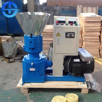 High Pellet Forming Rate 11kw 300kg/H Biomass Pellet Mill Machine