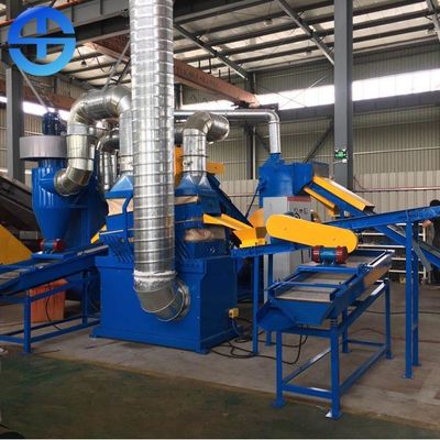 110.76kw Dry Type 99.5% Purity Copper Cable Granulator