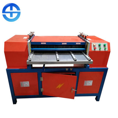 Automatic Aluminum Recycling Equipment Air Conditioning Radiator Crush Separator 100% Separate Rate