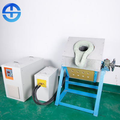 35 Kw Electric Metal Melting Furnace Aluminum Melting Furnace Machine Simple Installation