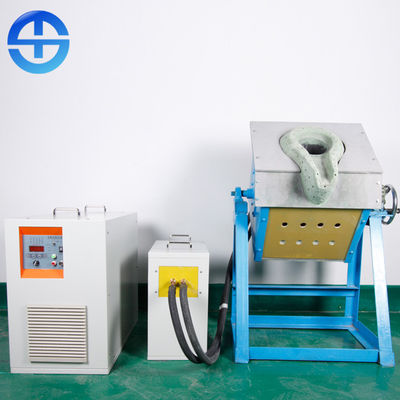 Intermediate Frequency Electric Metal Melting Furnace Power Scrap Copper Smelting Furnace Machine