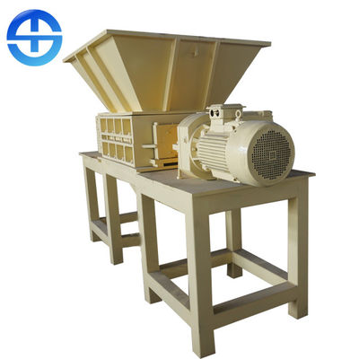 Automated Twin Shaft Shredder Industrial Shredder Machine Speed 40 R/Min