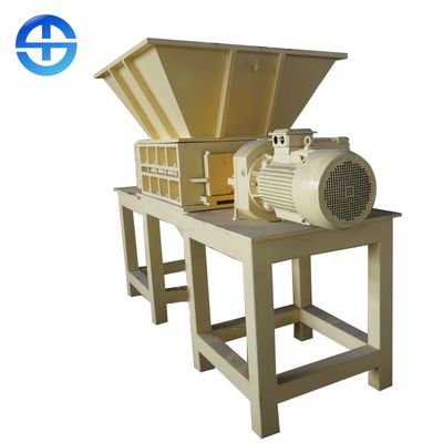 2-3 Ton/H Strong Shredding Force Dual Shaft Shredder For Copper Wire
