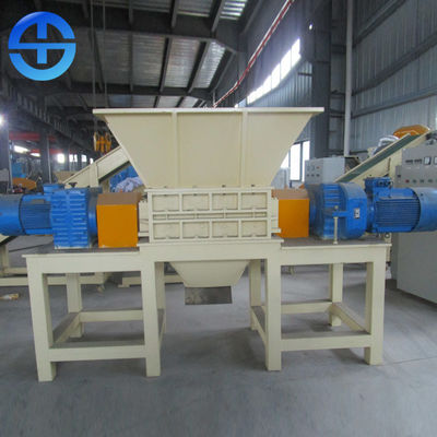 Intelligent Solid Waste Shredder Steel Drum Shredder Machine 380V 50 R/Min