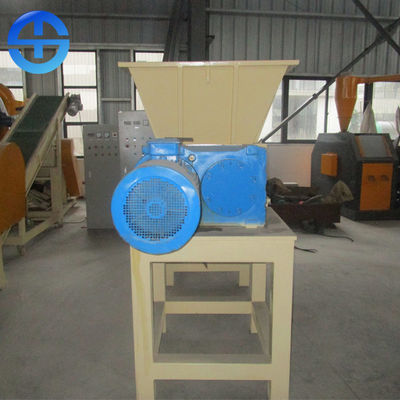 Intelligent Solid Waste Shredder Steel Drum Shredder Machine 380V 50 R/Min