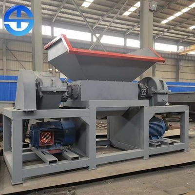 22KW PLC Control Industrial Waste Shredder Light Duty 3100 * 1400 * 2200 Mm