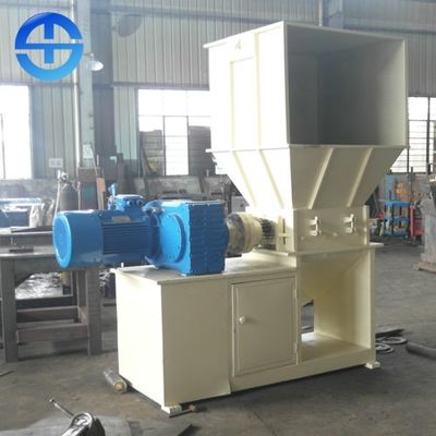 Industrial 1500kg/H Dual Shaft Shear Shredder 26 Pieces Blade