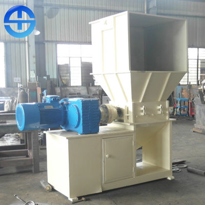 22 Kw Dual Shaft Shredder Scrap Metal Shredder Machine PLC Control Less Dust