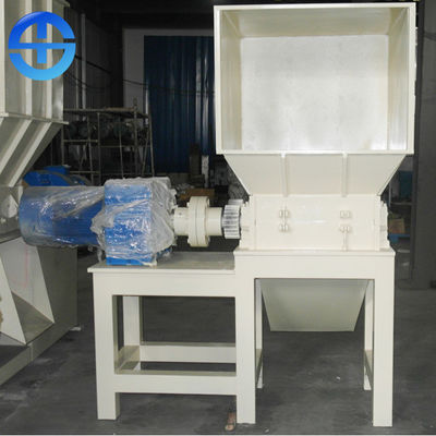 22 Kw Dual Shaft Shredder Scrap Metal Shredder Machine PLC Control Less Dust