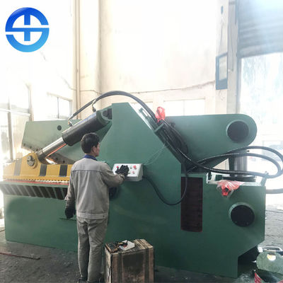 7.5 Kw Hydraulic Alligator Shear Metal Shearing Machine Low Failure Rate