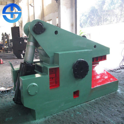 PLC Control  Hydraulic Alligator Shear Waste Copper Shearing Machine 15 Kw For Recycling