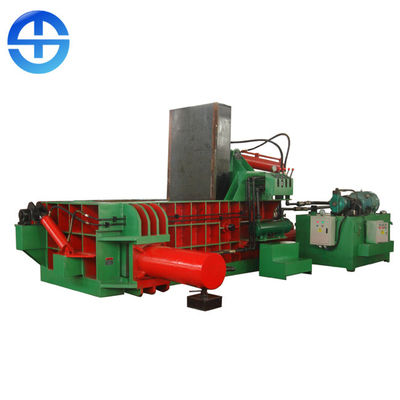 Hydraulic Scrap Metal Baler 2500 KN Aluminum Cans Baler Machine 500×500 Mm Bale Size
