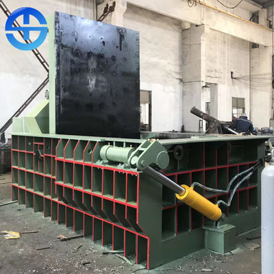 Full Automatic Scrap Metal Press Machine Scrap Steel Baler Simple Operate