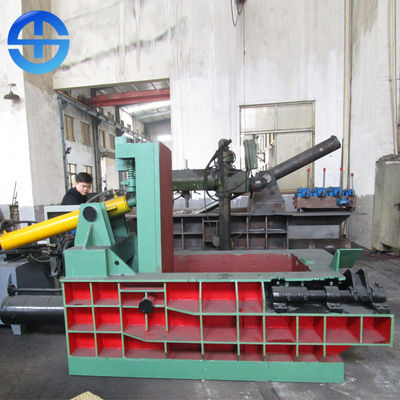 18.5 Kw Iron Scrap Pressing Machine Scrap Metal Chip Compressor Machine
