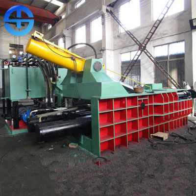 Hydraulic Scrap Metal Baler Machine Scrap Car Press Machine 600×600 Mm Bale Size