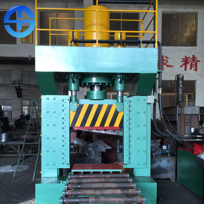 800KN Shear Force Hydraulic Metal Plate Shearing Machine For Metal Recovery Plant