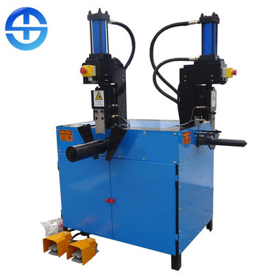 Hydraulic 4KW Scrap Motor Recycling Machine / Copper Cutting Machine Blue Color