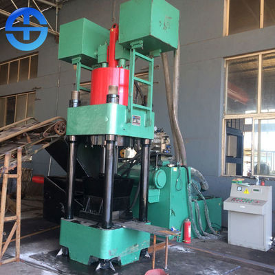 6 Block Per Minute Briquette Press Machine Metal Chips φ90-110mm