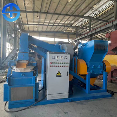 300kg/H 400kg/H Input Cable Granulator Machine Recycling Copper Wire