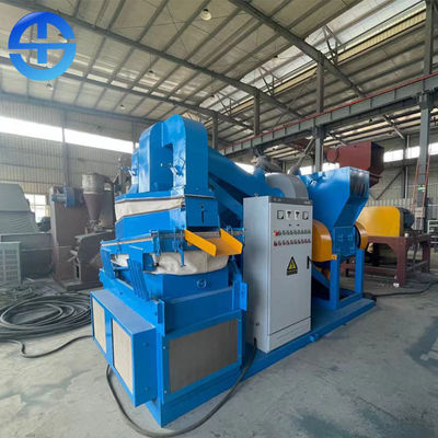 Dry Type Scrap Copper Wire Granulator 99.9% Separating