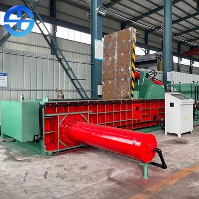Turn Over Bale Size 450*450mm Metal Baler Machine