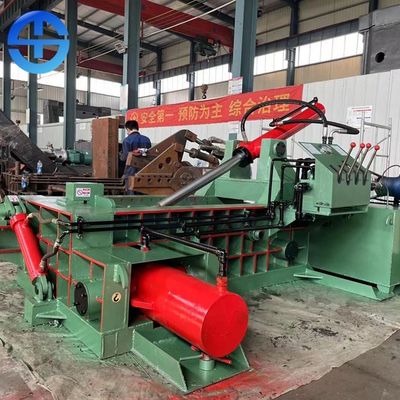 1300KN Nominal Force Scrap Metal Baler Bale Size 250*250mm